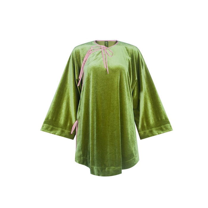 Red chamber nightmare robe spring banquet edition tea green / One size fits all suitable for chest circumference under 95cm and weight under 130 pounds