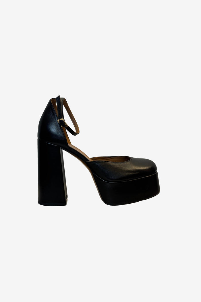 ATP Atelier Cellope Napa Leather Heels image 0