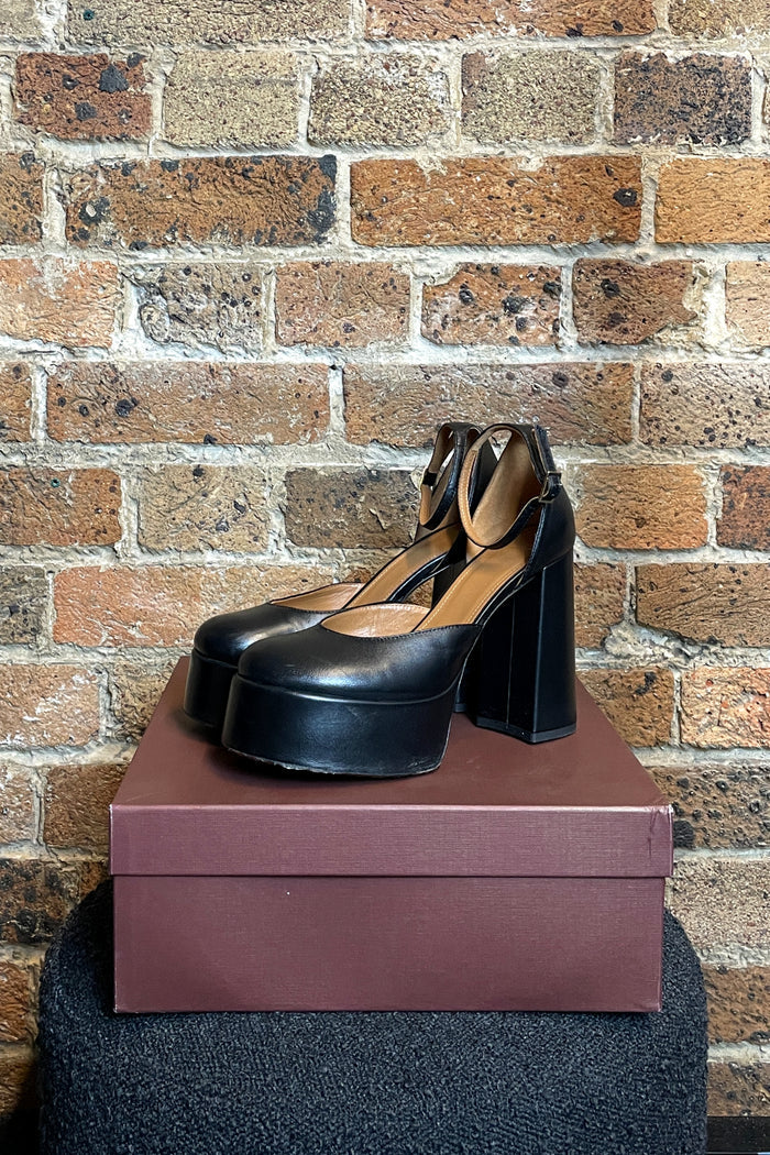ATP Atelier Cellope Napa Leather Heels image 1