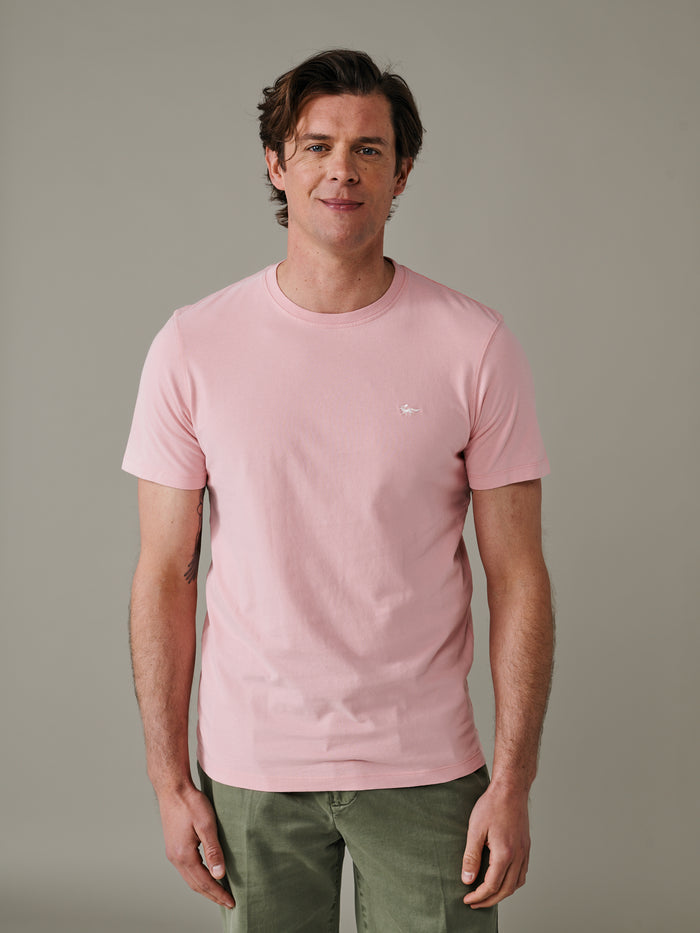 Aubin Pink Aubin Organic Cotton T-Shirt | Classic Tee