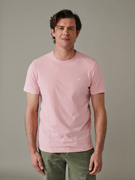 Aubin Pink Aubin Organic Cotton T-Shirt | Classic Tee