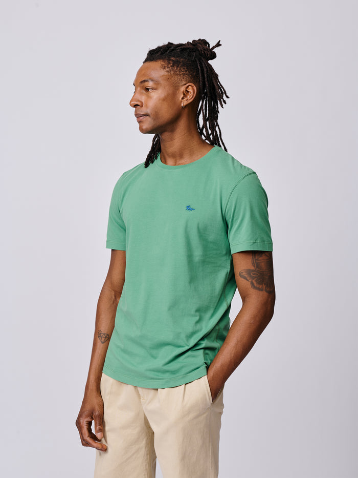 Aubin Green Aubin Organic Cotton T-Shirt | Classic Tee