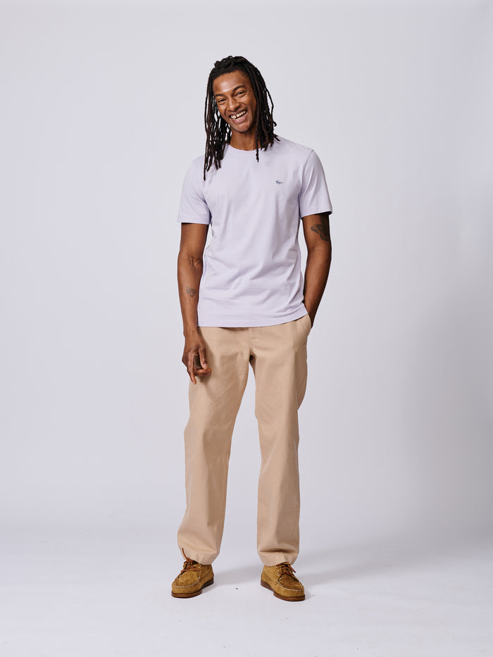 Aubin Lilac Aubin Organic Cotton T-Shirt | Classic Tee