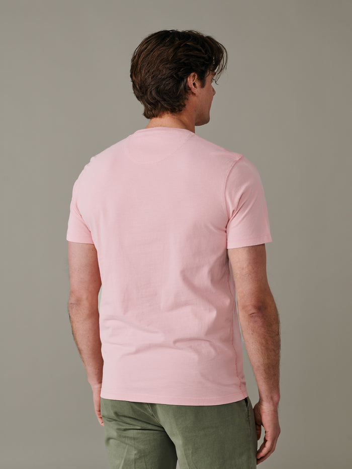Aubin Pink Aubin Organic Cotton T-Shirt | Classic Tee