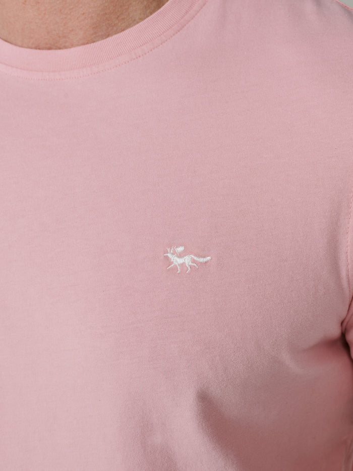 Aubin Pink Aubin Organic Cotton T-Shirt | Classic Tee