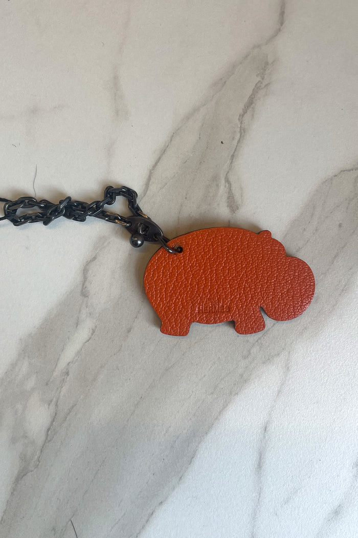 Authentic Hermes Hippo Bag Charm image 1