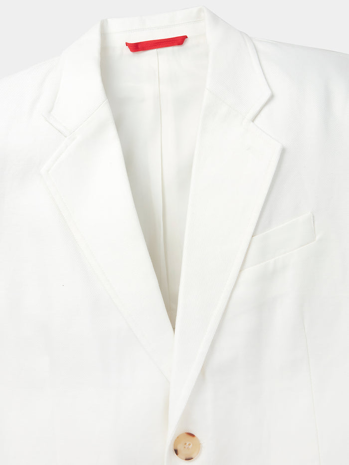 Aubin Vintage White Axholme Jacket | Linen Jacket