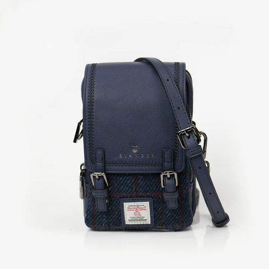 Baby Jura Crossbody - Navy Over-Check