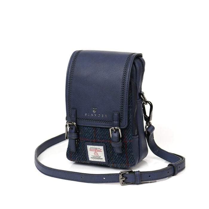 Baby Jura Crossbody - Navy Over-Check
