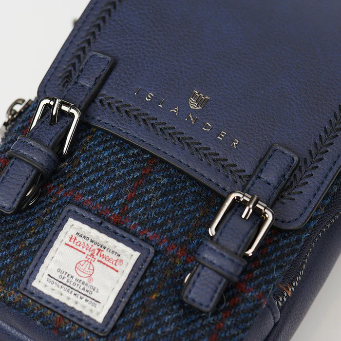 Baby Jura Crossbody - Navy Over-Check
