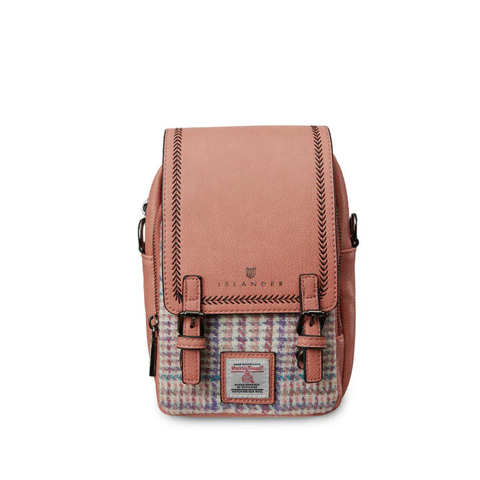 Baby Jura Crossbody - Pink-Purple Mini Dogtooth