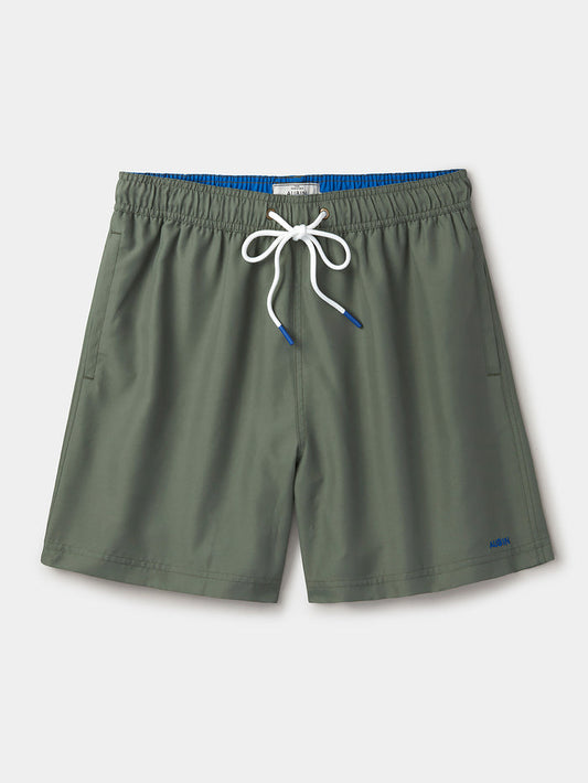 Aubin Khaki Bardney Swim Short | Swim Shorts