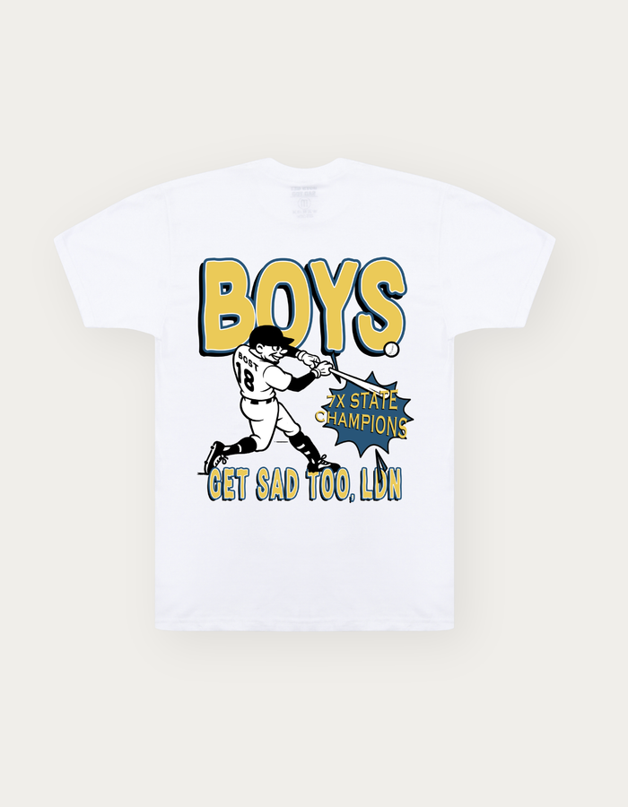 BASEBALL TEE WHITE