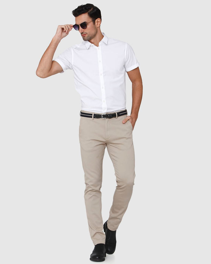 Beige Chinos