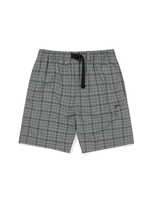 Belted Check Short