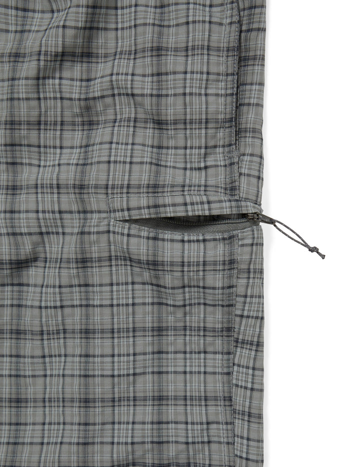 Belted Check Short