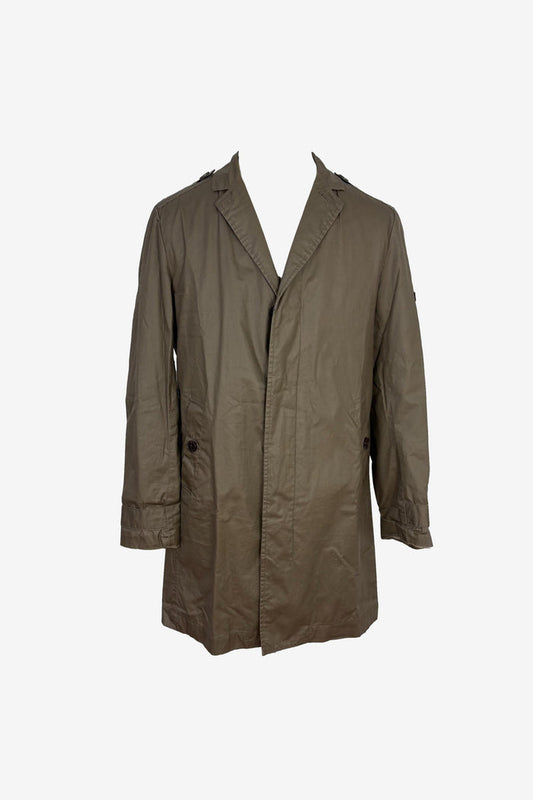 Ben Sherman Taupe Mac Coat