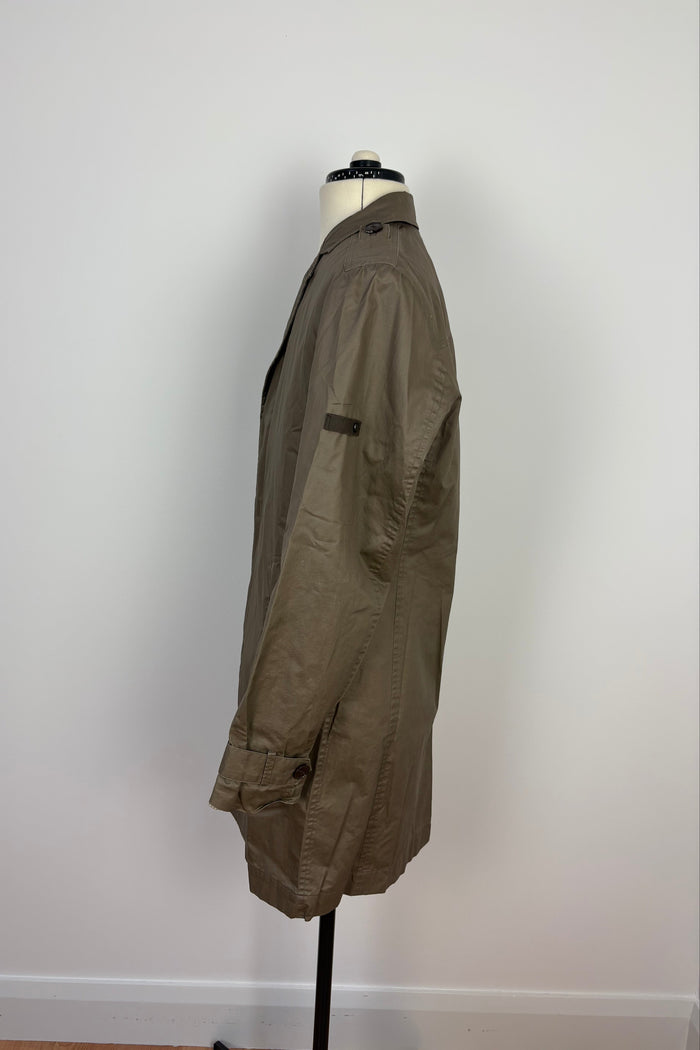 Ben Sherman Taupe Mac Coat