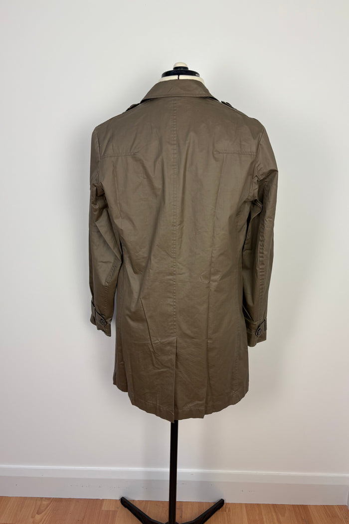 Ben Sherman Taupe Mac Coat