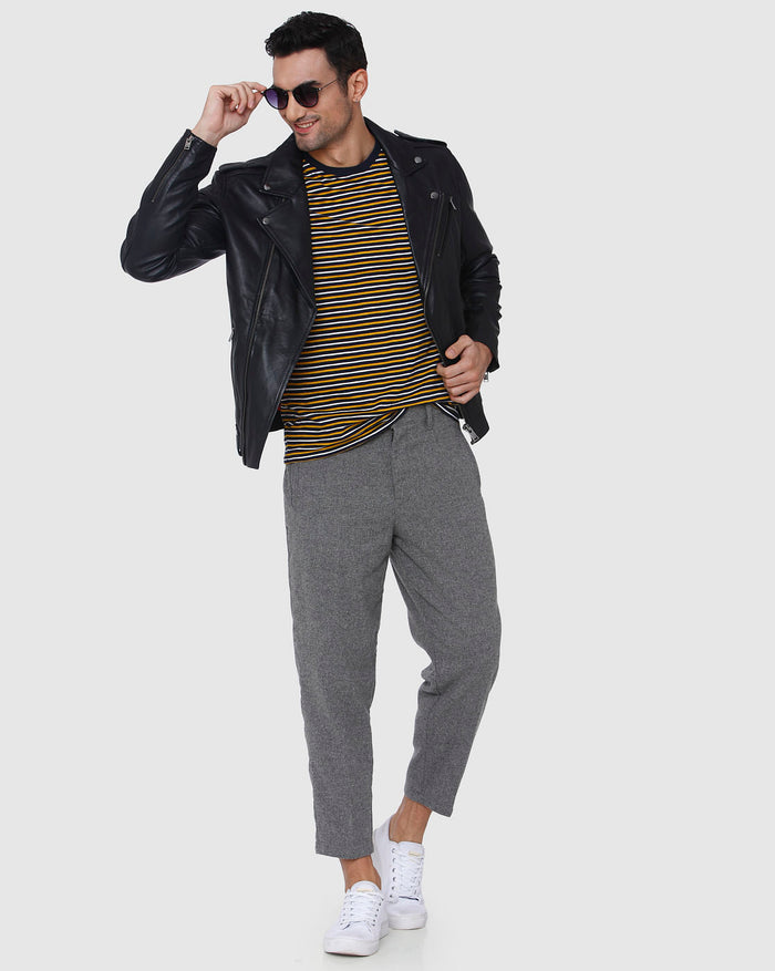 Black Biker Jacket