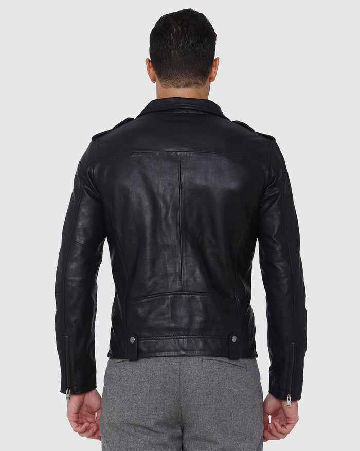 Black Biker Jacket