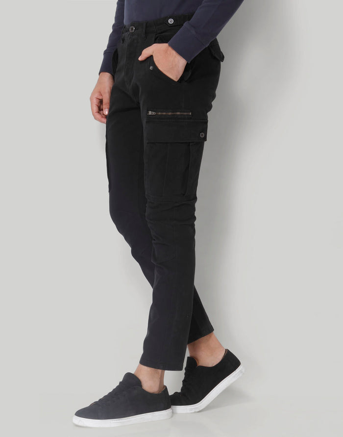 Black Cargo Pants