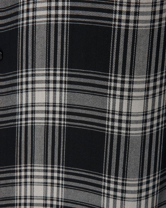Black Check Full Sleeves Shirt