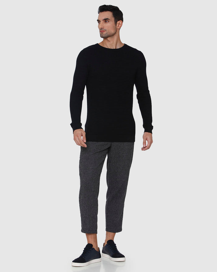 Black Crew Neck T-Shirt