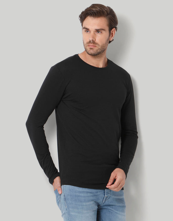 Black Crew Neck T-Shirt