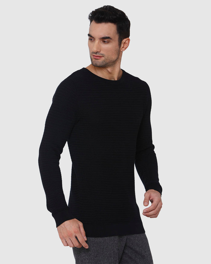 Black Crew Neck T-Shirt