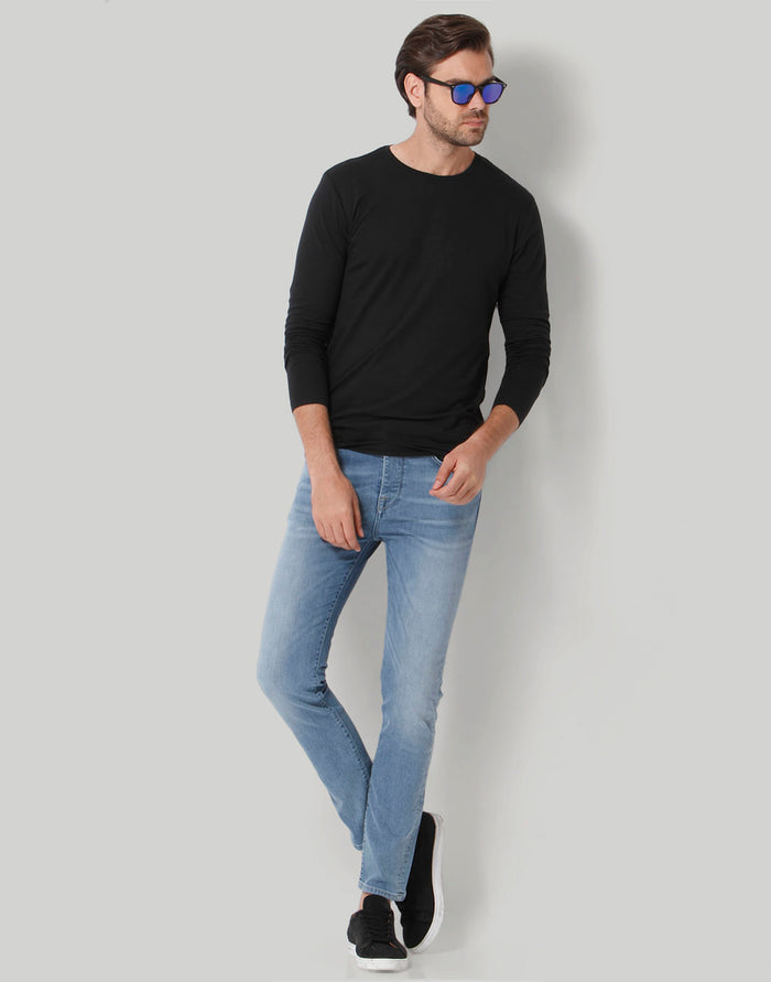 Black Crew Neck T-Shirt