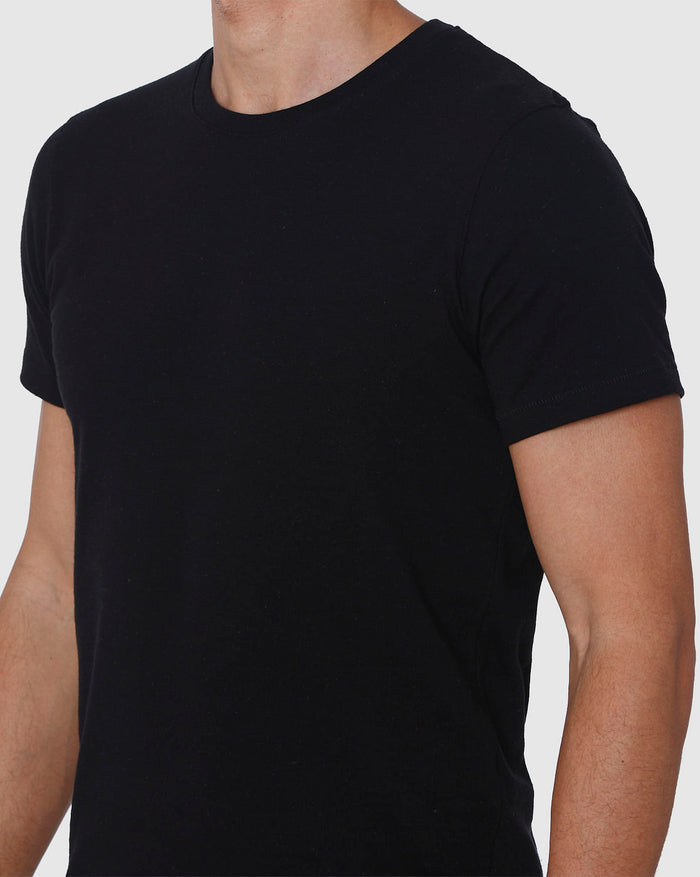 Black Crew Neck T-Shirt