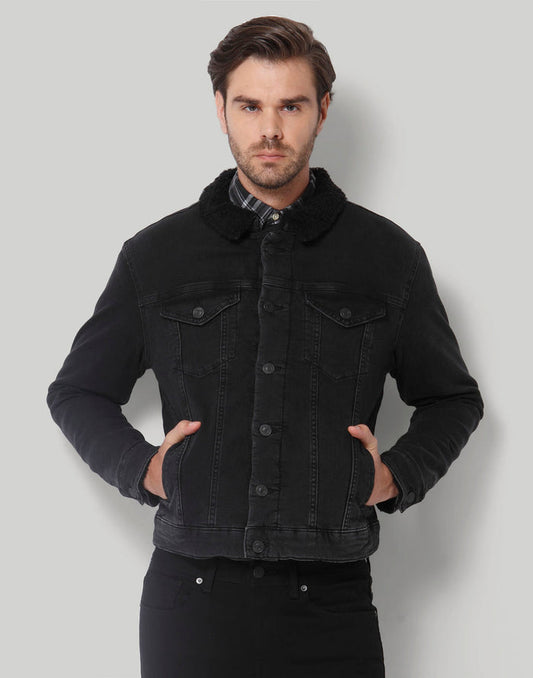 Black Denim Jacket