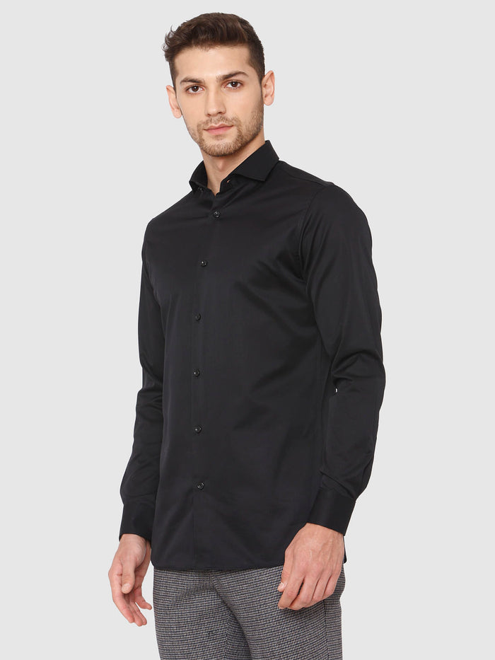 Black Full Sleeves Shirt