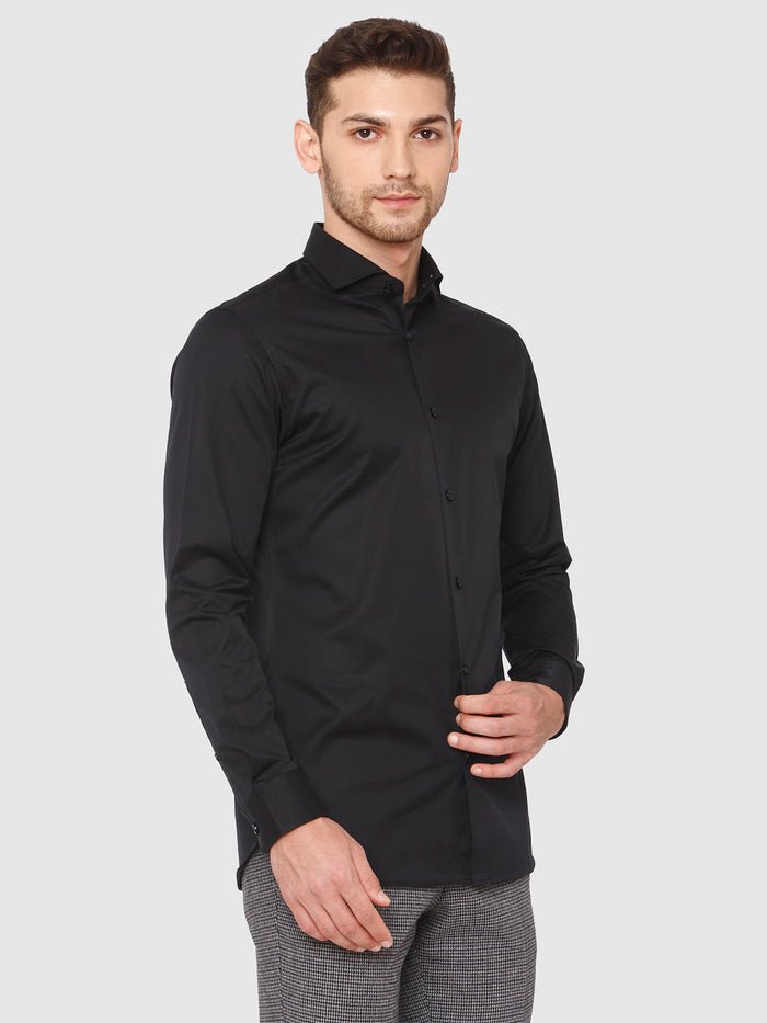 Black Full Sleeves Shirt