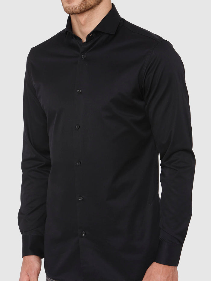 Black Full Sleeves Shirt