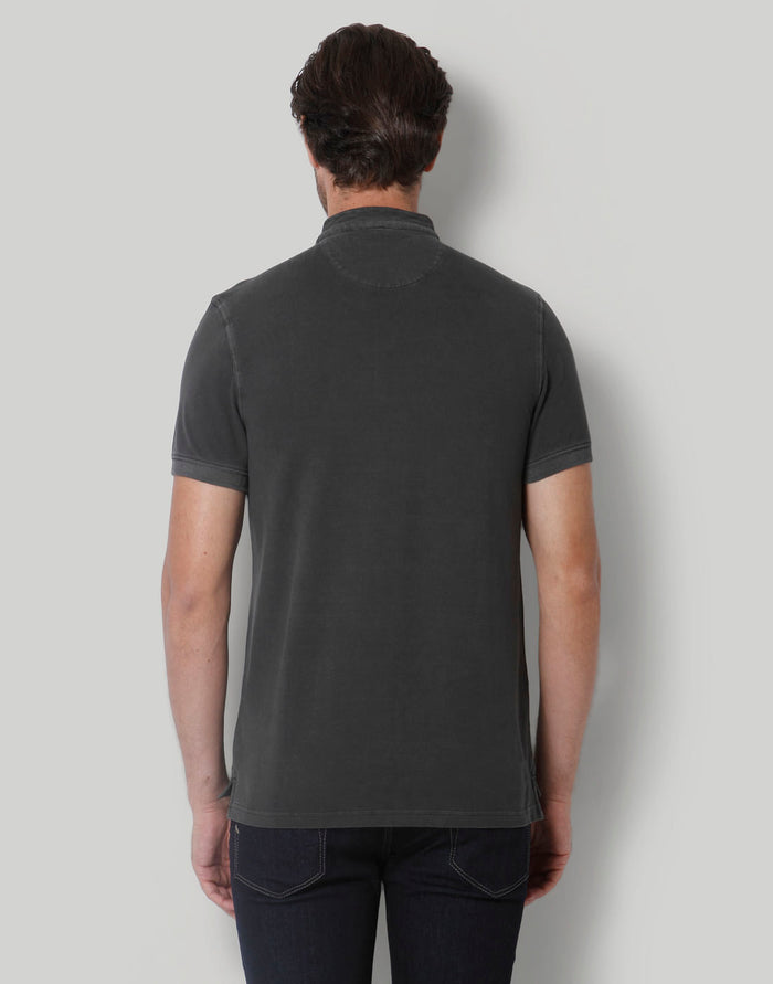 Black Henley T-Shirt