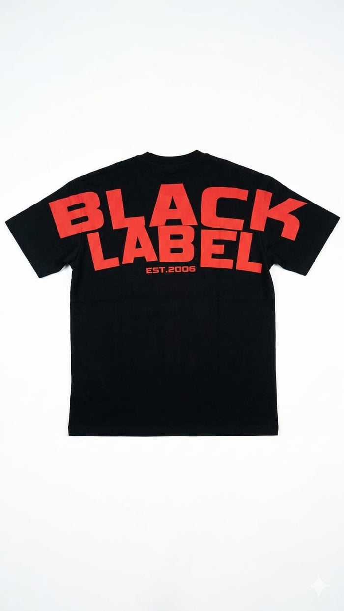 Black Label - BLII Black Tee - 888 - Clique Apparel