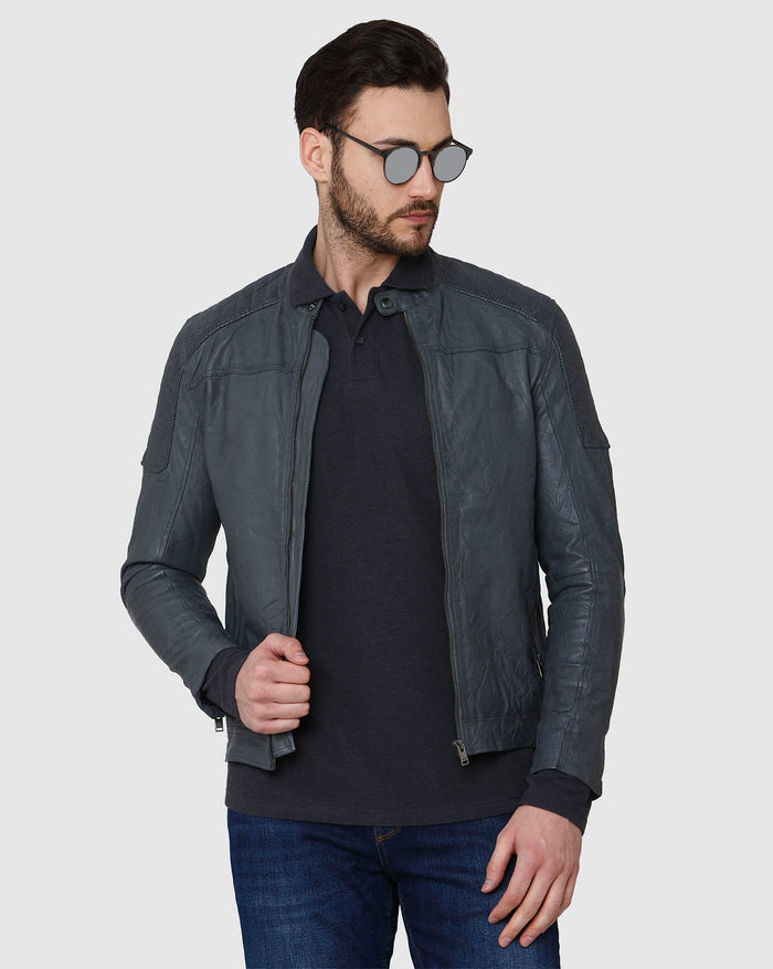 Black Polo Neck T-Shirt