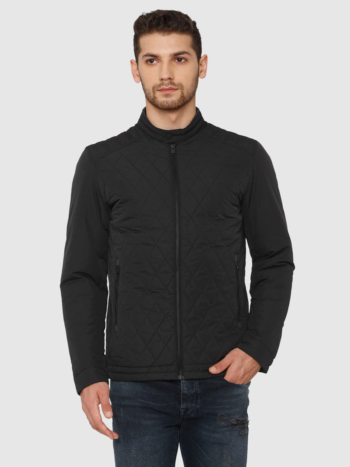Black Quilt Jacket