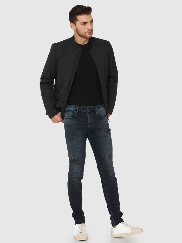 Black Quilt Jacket