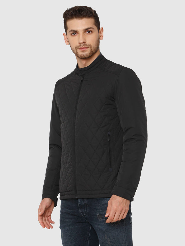 Black Quilt Jacket