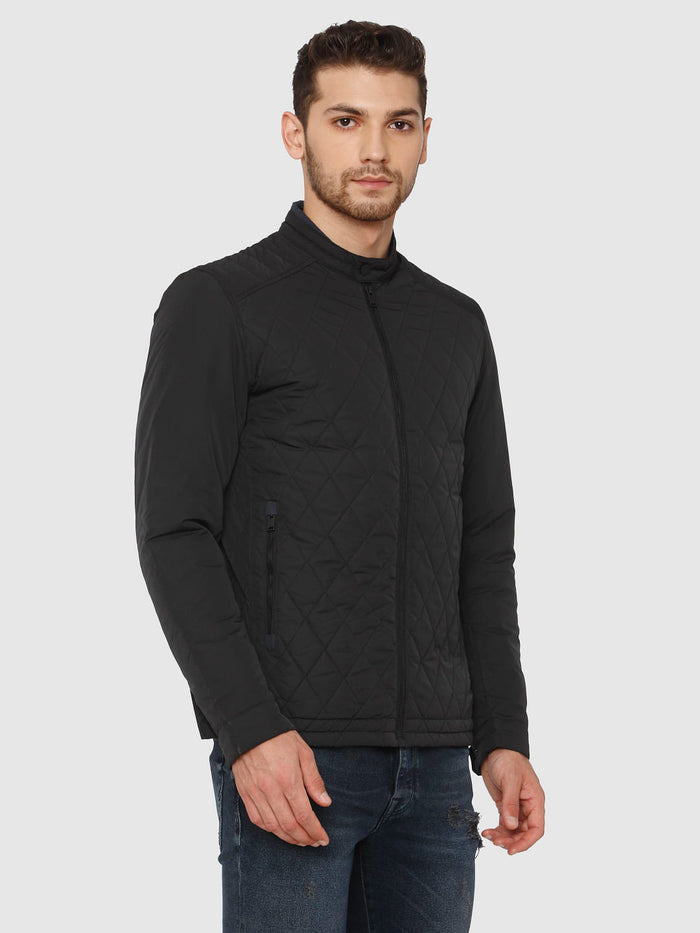 Black Quilt Jacket