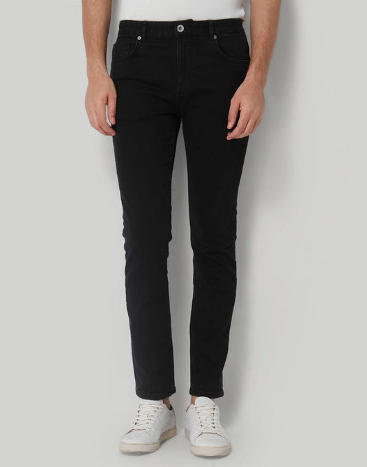 Black Regular Fit Jeans