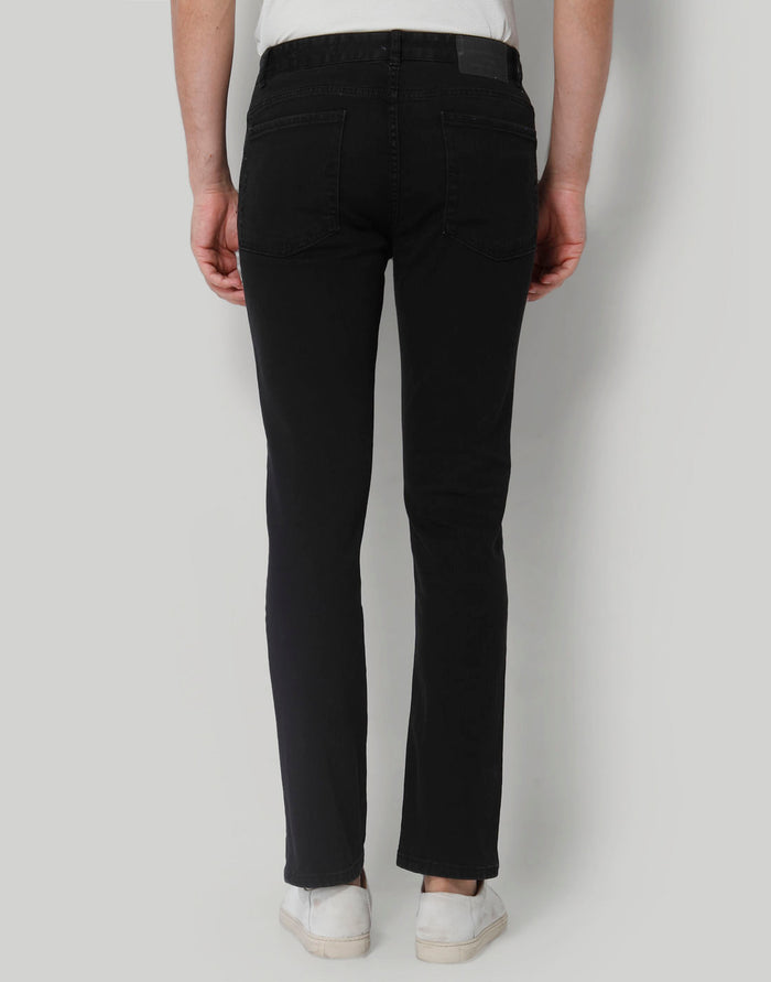 Black Regular Fit Jeans