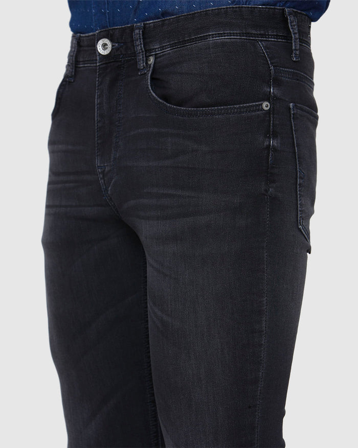 Black Regular Fit Jeans