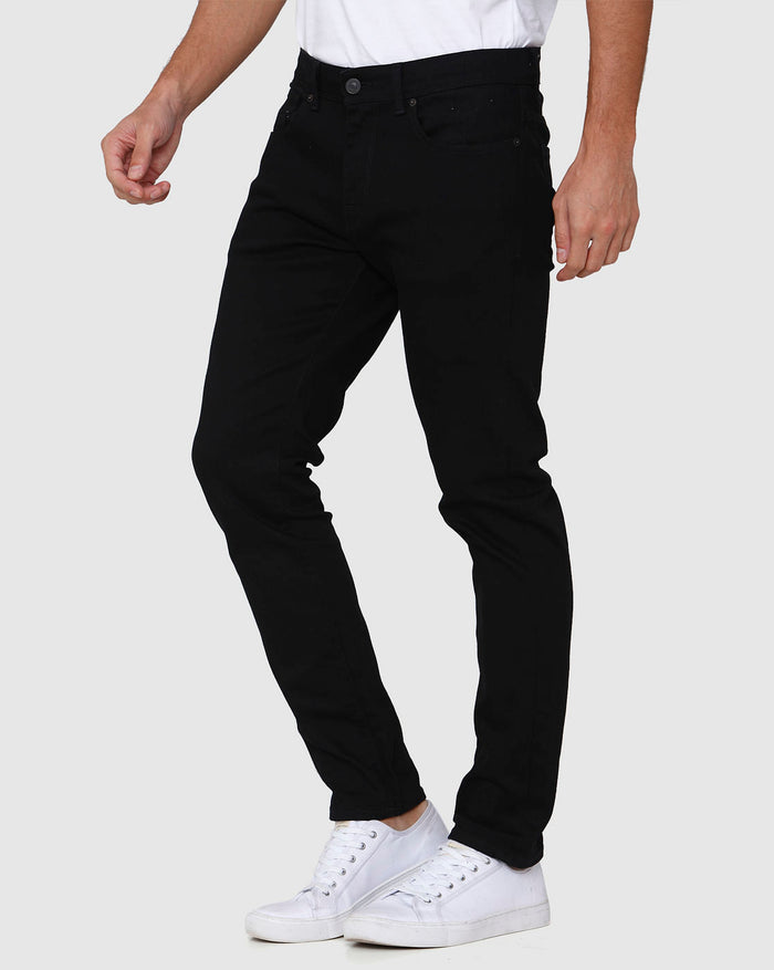 Black Straight Fit Jeans