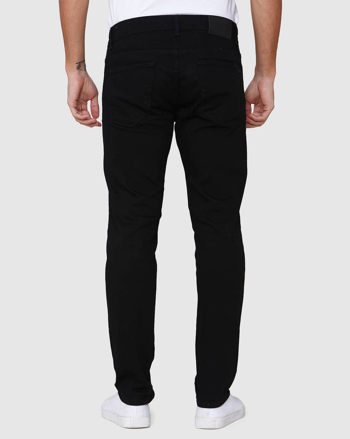 Black Straight Fit Jeans