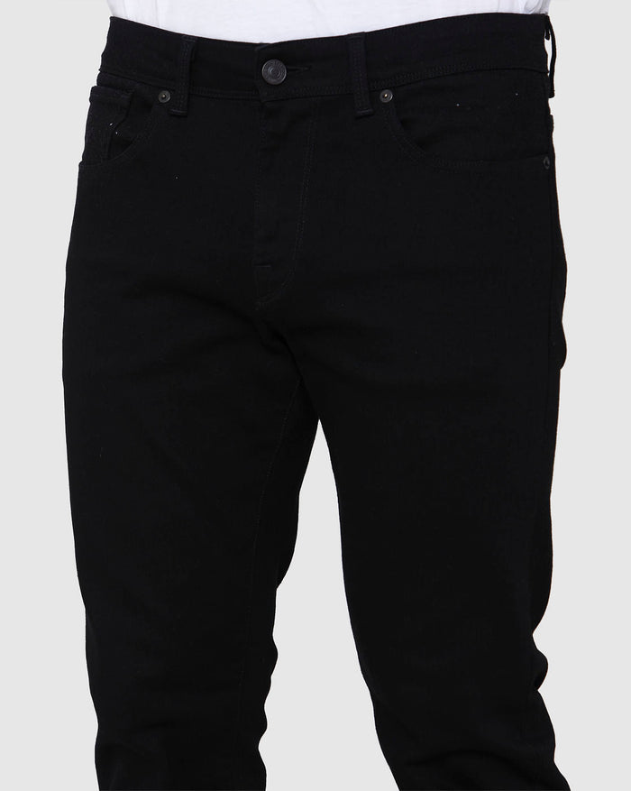 Black Straight Fit Jeans