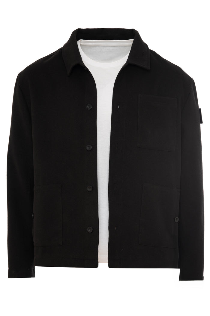 Black Utility Shacket